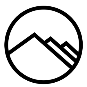 Journal logo: black outline of three mountains in a black hollow circle.