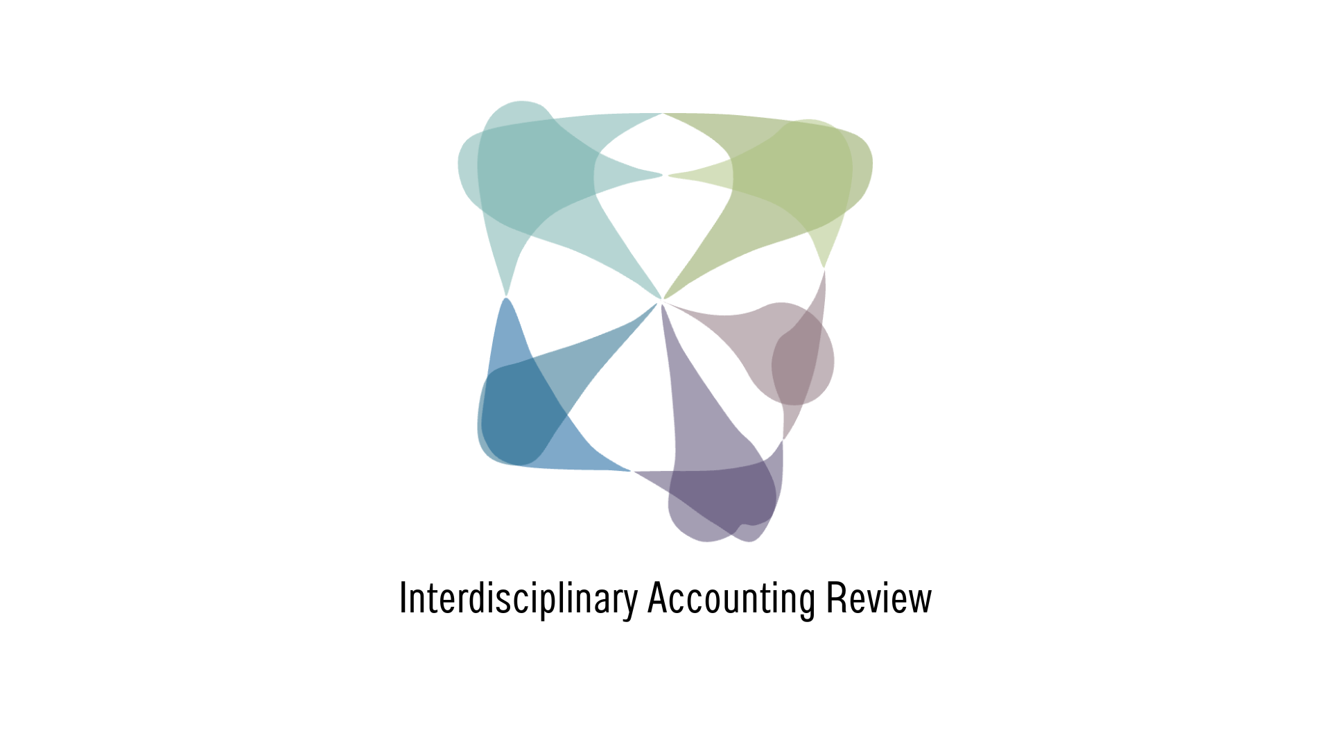 Green, blue and purple shapes overlap.